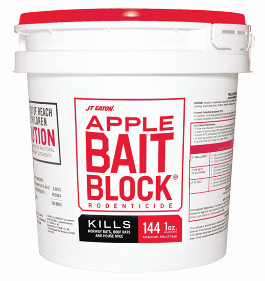 Picture of Bait Block Apple Flavor Rodenticide (9-lb. pail)
