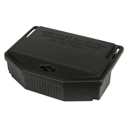 Picture of Aegis Mouse Bait Station - Black Lid (12 count)