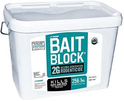 Bait Block 2G Second Generation Rodenticide (256 x 1-oz. blocks/pail)