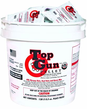 Picture of Top Gun Place Pack Rodenticide (4 x 128 x 0.5-oz. packs/pail)