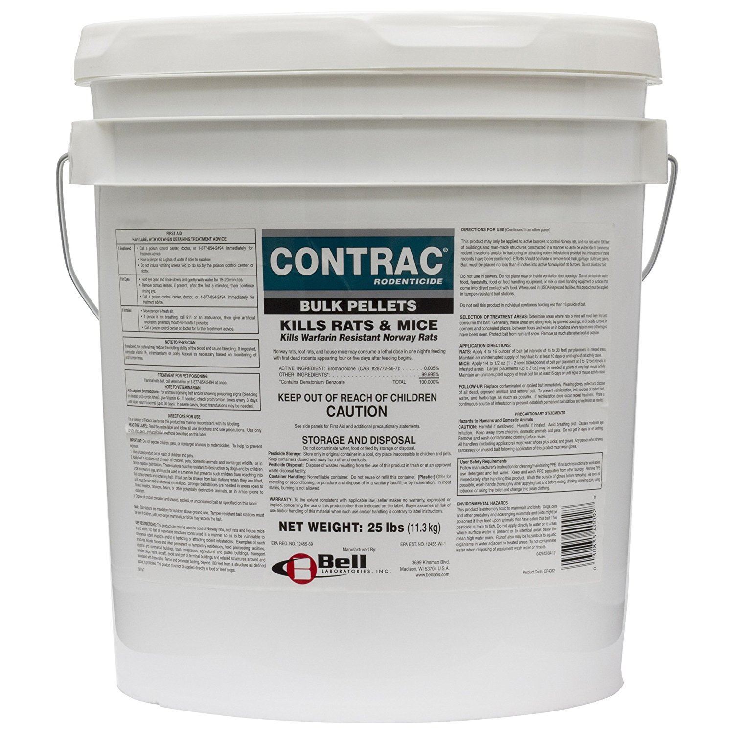 Oldham Chemical Company. Rat & Mouse Attractant (8-lb. pail)