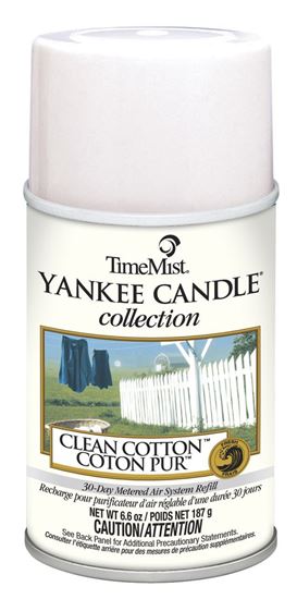 Oldham Chemical Company. TimeMist Air Care - Yankee Candle Clean Cotton (12  x 6.6-oz. can)
