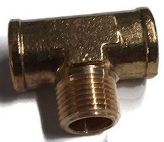 Picture of Tee,1/2 Brass Parker