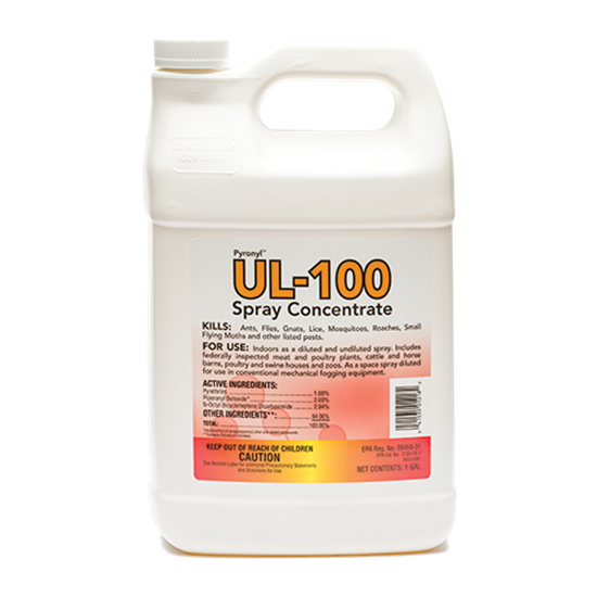 Oldham Chemical Company. Pyronyl UL-100 Spray Concentrate