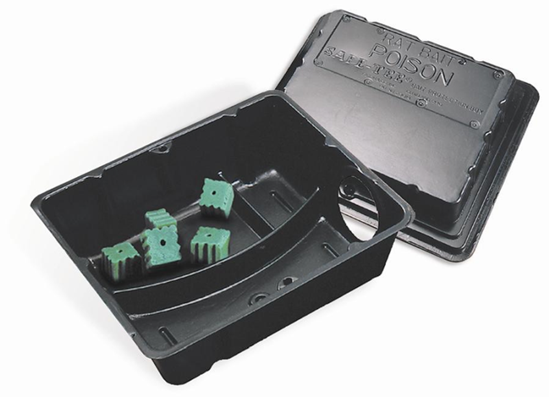 Picture of Rat Size Safe-Tee Plastic Bait Station