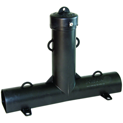 Picture of Top Loader Black Plastic Bait Station