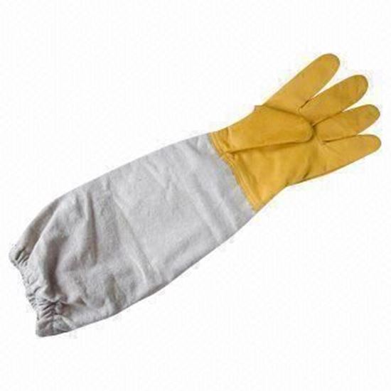 Picture of Bee Plastic & Canvas Gloves