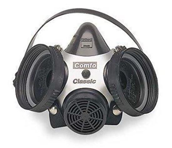 MSA 465825 Comfo II Respirator Facepiece Black Small for sale online 