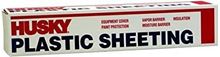 Picture of Husky Plastic Sheeting - 6 Mil - Black (16 ft. x 100 ft.)