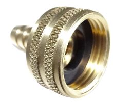 Picture of Couplings Company 620CJ Hose Barb x Female Garden Hose Swivel Nut - 1/4 in. x 3/4 in.