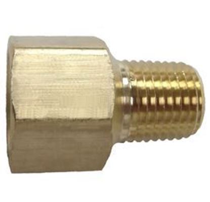 Picture of Couplings Company 120RJF Reducing Pipe Adapter - F 3/4-14 x M 3/8-18