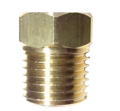 Picture of Couplings Company 100E Inverted Flare Nut - 3/8 in.