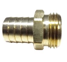 Picture of Couplings Company 619FJ Hose Barb x Male Garden Hose - 1/2 in. x 3/4 in.