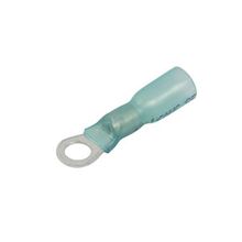 Picture of Del City Heat Shrink & Crimp Ring Terminal - 10 Stud, Blue, 16-14 Ga.