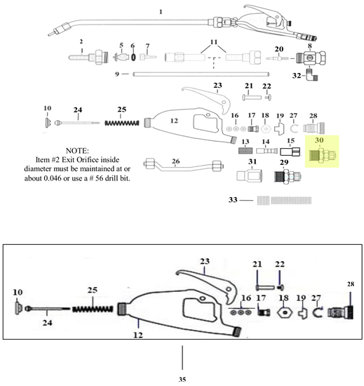 Picture of Actisol 8010050 1/4 in. Ferruless Tubing Fitting