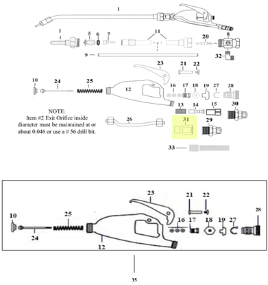 Picture of Actisol 8010055 1/8 in. FNPT 1/4 in. Compression Fitting