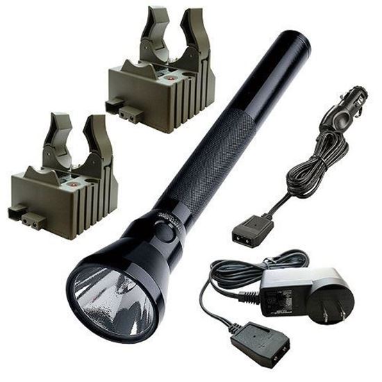 Picture of Streamlight UltraStinger with 120V AC/12V DC chargers (NiCD)