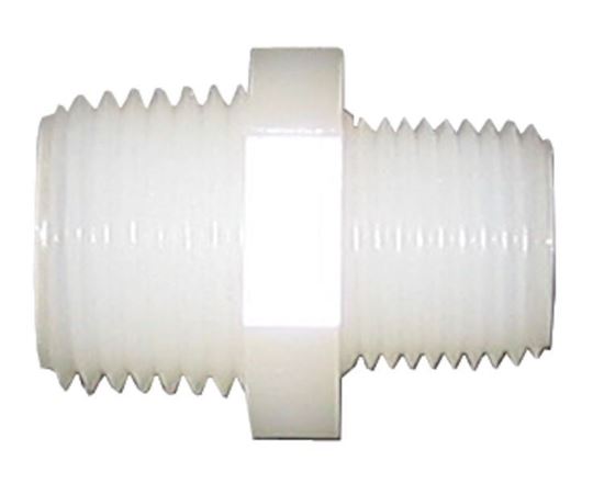 Picture of A&M Industries TRN6086 Nylon Reducing Nipple -  1/2 in. x 3/8 in.