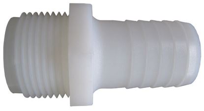 Picture of A&M Industries TA1066 Nylon Hose Barb - 3/8 in. MPT x 3/8 in. MPT