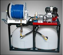 Picture of Oldham Pump Dual Spacesaver Gas Rig (2 x 50 gal.)