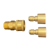Picture of Flowzone Threaded M18 to Quick-Connect Brass Connector Adapter Kit